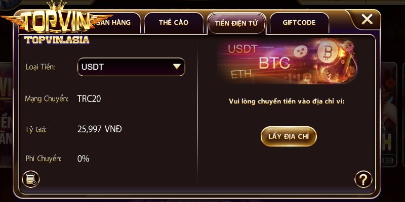 Phương thức giao dịch tiền ảo