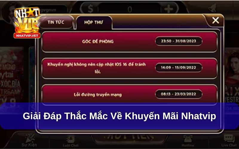Các câu hỏi thường gặp về đổi thưởng tại Nhatvip